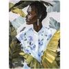 Tableaux, toiles Signes Grimalt Peinture Femme Africaine