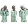 Statuettes et figurines Signes Grimalt Figure Monk Ne Voit Pas-Hey-Talks 3 Unit&eacute;s Vert Unique. . Maison & D&eacute;co > Statuettes et figurines.