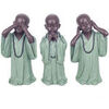 Statuettes et figurines Signes Grimalt Figure Monk Ne Voit Pas-Hey-Talks 3 Unit&eacute;s Vert Unique. . Maison & D&eacute;co > Statuettes et figurines.