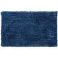 Tapis de bain sur Grenoble : Tapis de bain Guy Levasseur Tapis de bain uni iris&eacute; en polyester Bleu 60x120 cm. . Maison > Tapis de bain.