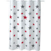 Rideaux, stores Guy Levasseur Rideau de douche imprim&eacute; &eacute;toile en polyester Blanc 180x200 cm. . Maison & D&eacute;co > Rideaux, stores.