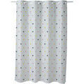 Linge de maison sur Grenoble : Rideaux, stores Guy Levasseur Rideau de douche imprim&eacute; triangle en polyester Blanc 180x200 cm. . Maison & D&eacute;co > Rideaux, stores.