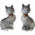 D&eacute;coration sur Grenoble : Statuettes et figurines Parastone Statuettes Les chats par Dubout - 2 figrines Gris Unique. . Maison & D&eacute;co > Statuettes et figurines.