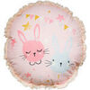 Coussins Future Home Coussin enfant imprim&eacute; en coton 35x35cm Rose 35x35 cm. . Maison & D&eacute;co > Coussins.