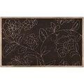 Tapis Unimasa Essuie-pieds Floral en Gomme 75 cm Noir Unique. . Maison & D&eacute;co > Tapis. Grenoble