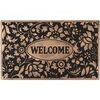 Tapis Unimasa Essuie-pieds Welcome Welly 75 cm Noir Unique. . Maison & D&eacute;co > Tapis.