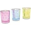 Bougeoirs, photophores Heart And Home Coffret Cadeau - 3 Verres &agrave; votives d&eacute;co Multicolore Unique. . Maison & D&eacute;co > Bougeoirs, photophores.