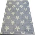 D&eacute;coration sur Grenoble : Tapis Rugsx Tapis SCANDI 18209/052 - &Eacute;TOILES 120x170 cm Gris 120x170 cm. . Maison & D&eacute;co > Tapis.