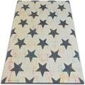 D&eacute;coration sur Grenoble : Tapis Rugsx Tapis SCANDI 18209/063 - &Eacute;TOILES 160x230 cm Blanc 160x230 cm. . Maison & D&eacute;co > Tapis.