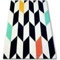 D&eacute;coration sur Grenoble : Tapis Rugsx Tapis SCANDI 18239/063 - LOSANGES 120x170 cm Blanc 120x170 cm. . Maison & D&eacute;co > Tapis.