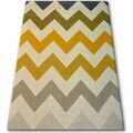 D&eacute;coration sur Grenoble : Tapis Rugsx Tapis SCANDI 18248/251 - ZIGZAG 140x200 cm Blanc 140x200 cm. . Maison & D&eacute;co > Tapis.