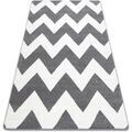 Tapis Rugsx Tapis SKETCH - FA66 gris et blanc 200x290 cm Gris 200x290 cm. . Maison & D&eacute;co > Tapis.