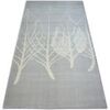 Tapis Rugsx Tapis SCANDI 18281/652 - PETITES FEUILLES gris 80x150 cm Gris 80x150 cm. . Maison & D&eacute;co > Tapis.
