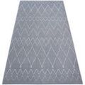 Tapis Rugsx Tapis SENSE Micro 81249 ZIGZAG ETNO argentin/blanc 120x170 cm Blanc 120x170 cm. . Maison & D&eacute;co > Tapis. Grenoble
