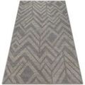 Tapis Rugsx Tapis SOFT 8028 ETNO CHEVRON marron / 180x270 cm Marron 180x270 cm. . Maison & D&eacute;co > Tapis. Grenoble