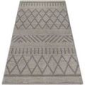 Tapis Rugsx Tapis SOFT 8034 ETNO BOHO cr&egrave;me / 120x170 cm Beige 120x170 cm. . Maison & D&eacute;co > Tapis. Grenoble