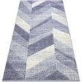 Tapis Rugsx Tapis FEEL 5673/17944 chevrons beige/violet 120x170 cm Violet 120x170 cm. . Maison & D&eacute;co > Tapis.