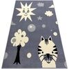 Tapis Rugsx Tapis BCF FLASH Smile 3992 - Soleil 120x160 cm Gris 120x160 cm. . Maison & D&eacute;co > Tapis.
