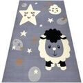 Tapis Rugsx Tapis BCF FLASH Sheep 4000 - mouton 140x190 cm Gris 140x190 cm. . Maison & D&eacute;co > Tapis.