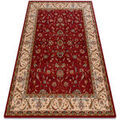 Tapis Rugsx Tapis en laine OMEGA ARIES fleurs rubis 300x400 cm Rouge 300x400 cm. . Maison & D&eacute;co > Tapis.