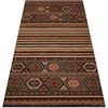 Tapis Rugsx Tapis en laine KASHQAI 4356 500 ???????? 240x340 cm Rouge 240x340 cm. . Maison & D&eacute;co > Tapis.