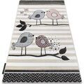 Tapis Rugsx Tapis PETIT BIRDS PETITS OISEAUX cr&egrave;me 140x190 cm Beige 140x190 cm. . Maison & D&eacute;co > Tapis.