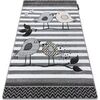 Tapis Rugsx Tapis PETIT BIRDS PETITS OISEAUX gris 160x220 cm Gris 160x220 cm. . Maison & D&eacute;co > Tapis.