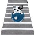 Tapis Rugsx Tapis PETIT BULLDOG CHIEN gris 160x220 cm Gris 160x220 cm. . Maison & D&eacute;co > Tapis. Grenoble