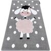Tapis Rugsx Tapis PETIT DOLLY mouton gris 180x270 cm Gris 180x270 cm. . Maison & D&eacute;co > Tapis.