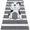 Tapis Rugsx Tapis PETIT PUPPY CHIOT gris 180x270 cm Gris 180x270 cm. . Maison & D&eacute;co > Tapis.