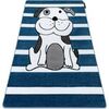 Tapis Rugsx Tapis PETIT PUPPY CHIOT bleu 200x290 cm Bleu 200x290 cm. . Maison & D&eacute;co > Tapis.