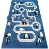Tapis Rugsx Tapis PETIT TOWN VILLE RUE bleu 180x270 cm Bleu 180x270 cm. . Maison & D&eacute;co > Tapis.