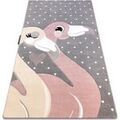 Tapis Rugsx Tapis PETIT FLAMINGOS C?URS gris 140x190 cm Gris 140x190 cm. . Maison & D&eacute;co > Tapis. Grenoble