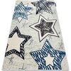 Tapis Rugsx Tapis PETIT STARS &eacute;toiles bleu 120x170 cm Bleu 120x170 cm. . Maison & D&eacute;co > Tapis.