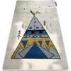 Tapis Rugsx Tapis PETIT TIPI gris 140x190 cm Gris 140x190 cm. . Maison & D&eacute;co > Tapis.