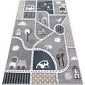 Tapis Rugsx Tapis FUN Strade pour enfants, rue, ville 240x330 cm Gris 240x330 cm. . Maison & D&eacute;co > Tapis. Grenoble