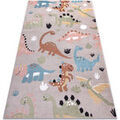 Tapis Rugsx Tapis FUN Dino pour enfants Dinosaures beige 160x220 cm Beige 160x220 cm. . Maison & D&eacute;co > Tapis. Grenoble