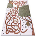 Tapis Rugsx Tapis FUN Honey pour enfants, ours, abeilles 80x150 cm Beige 80x150 cm. . Maison & D&eacute;co > Tapis. Grenoble