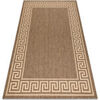 Tapis Rugsx TAPIS EN CORDE SIZAL FLOORLUX 20014 caf&eacute; 80x150 cm Marron 80x150 cm. . Maison & D&eacute;co > Tapis.