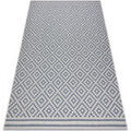 Tapis Rugsx Tapis EN CORDE SIZAL FLAT 48357/951 CARR&Eacute;S 140x200 cm Gris 140x200 cm. . Maison & D&eacute;co > Tapis. Grenoble