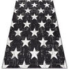 Tapis Rugsx Tapis EN CORDE SIZAL FLAT 48648/690 &Eacute;TOILES 160x230 cm Noir 160x230 cm. . Maison & D&eacute;co > Tapis.
