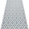 Tapis Rugsx Tapis EN CORDE SIZAL COLOR 19246/969 Fleurs 140x200 cm Blanc 140x200 cm. . Maison & D&eacute;co > Tapis.