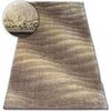 Tapis Rugsx Tapis Shaggy SPACE 3D B222 marron clair 80x150 cm Marron 80x150 cm. . Maison & D&eacute;co > Tapis.