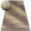 D&eacute;coration sur Grenoble : Tapis Rugsx Tapis Shaggy SPACE 3D B222 marron clair 80x150 cm Marron 80x150 cm. . Maison & D&eacute;co > Tapis.