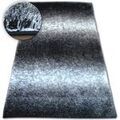 D&eacute;coration sur Grenoble : Tapis Rugsx Tapis Shaggy SPACE 3D B315 noir/gris 120x170 cm Noir 120x170 cm. . Maison & D&eacute;co > Tapis.