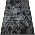 Tapis Rugsx Tapis VOGUE 093 Noir/Marron 160x220 cm Marron 160x220 cm. . Maison & D&eacute;co > Tapis. Grenoble