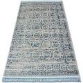 Tapis Rugsx Tapis ACRYLIQUE MANYAS 193AA Gris/Bleu franges 80x300 cm Gris 80x300 cm. . Maison & D&eacute;co > Tapis. Grenoble