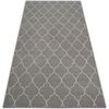Tapis Rugsx Tapis SENSE Micro 81220 TR&Egrave;FLE MAROCAIN beige/bla 80x150 cm Beige 80x150 cm. . Maison & D&eacute;co > Tapis.
