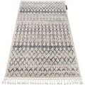 Tapis Rugsx Tapis BERBER AGADIR G0522 cr&egrave;me et gris 140x190 cm Beige 140x190 cm. . Maison & D&eacute;co > Tapis. Grenoble