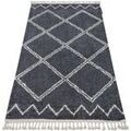 Tapis Rugsx Tapis BERBER ASILA B5970 gris et blanc 160x220 cm Gris 160x220 cm. . Maison & D&eacute;co > Tapis. Grenoble